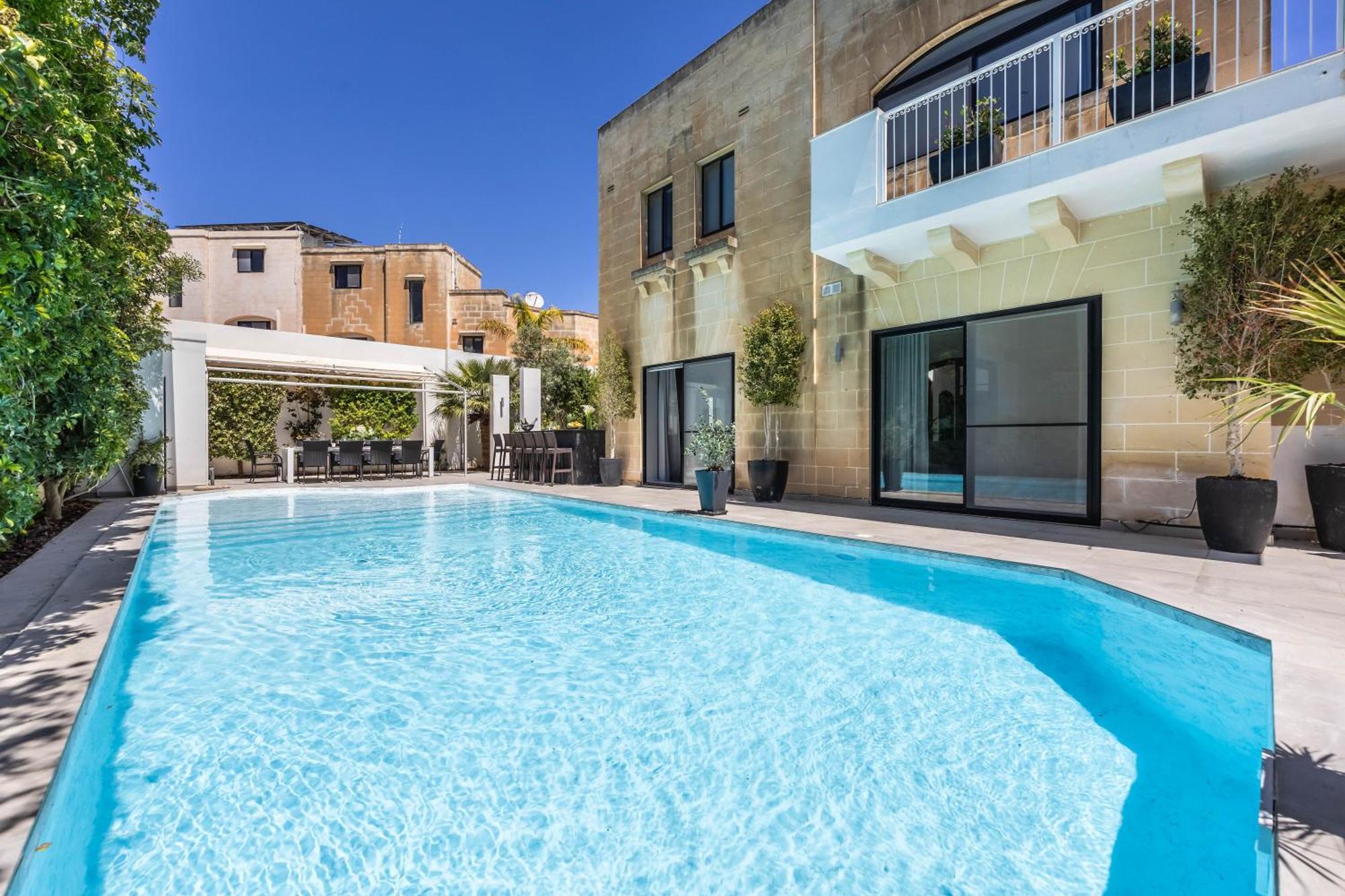 Luxurious Villa 5 Bedroom Pool, 3Min From St Julian'S Is-Swieqi Экстерьер фото